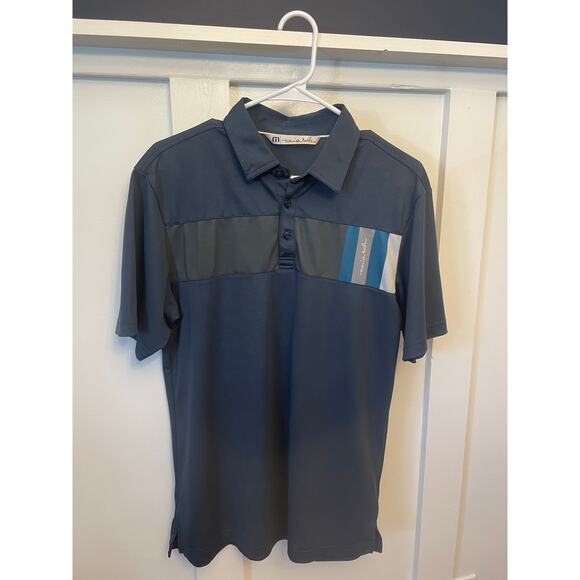 Travis Matthew Mens Short Sleeve‎ Performance Polo Medium Golf Classic Tennis - Picture 1 of 4